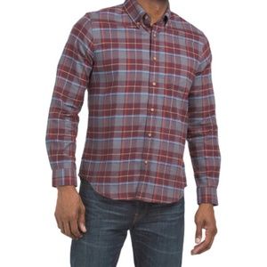 Ben Sherman Long Sleeve Checkered Flannel Shirt Mens Size Large (New with tags)